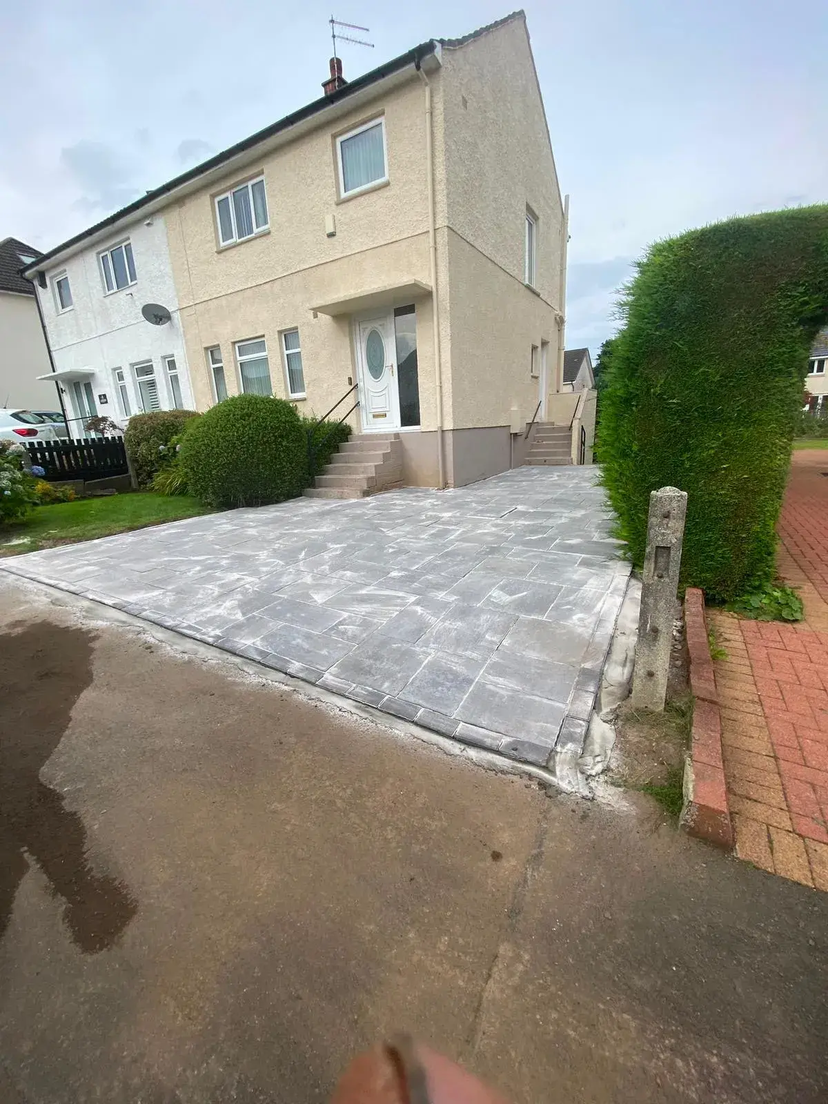 Riverside Landscaping completed hardscaping project across Greater Glasgow